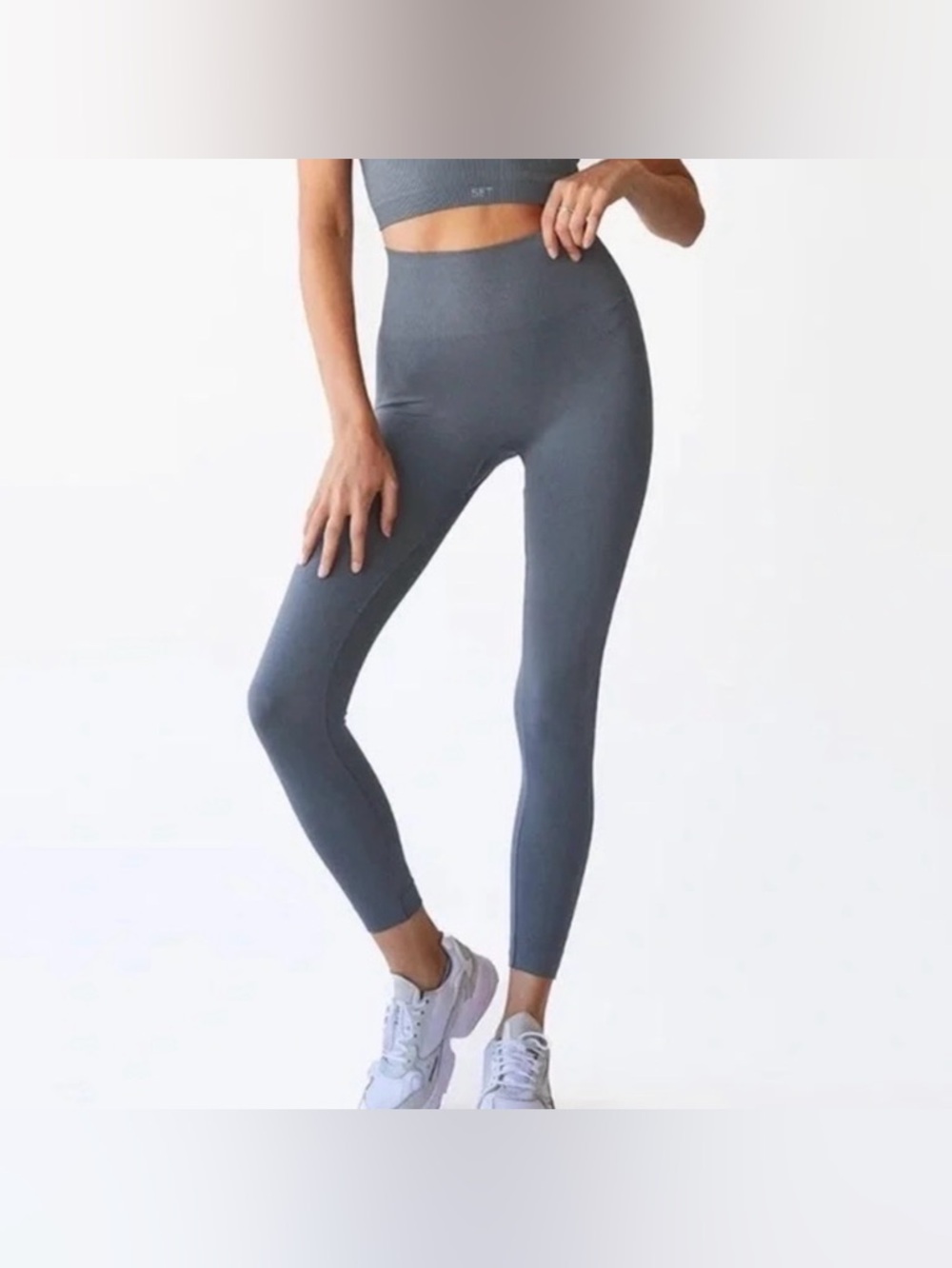 Set Active - Scultpflex Seamless Leggings in slate